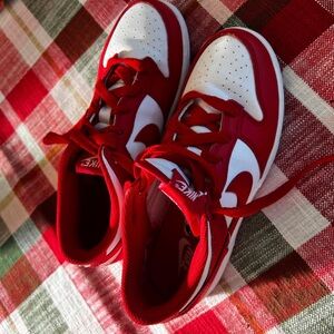 Nike Kids Sneakers in Red and White